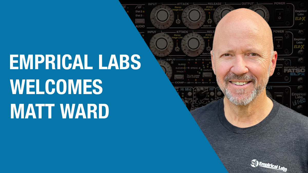 Matt Ward Joins Empirical Labs